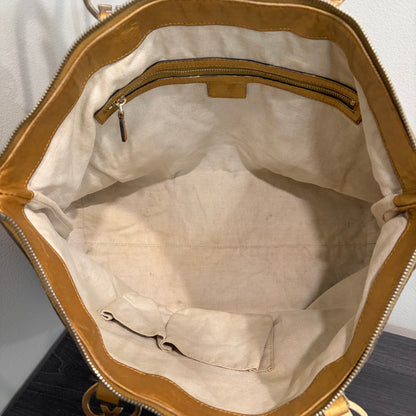 1215-04 GUCCI GG Canvas Lovely Heart Large Tote