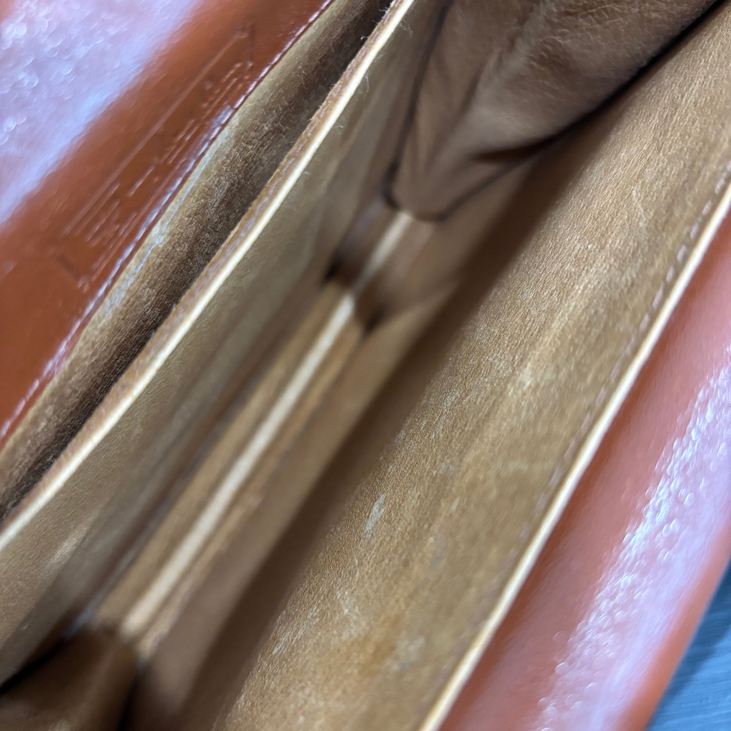 8868 MCM Cognac Visetos Crossbody