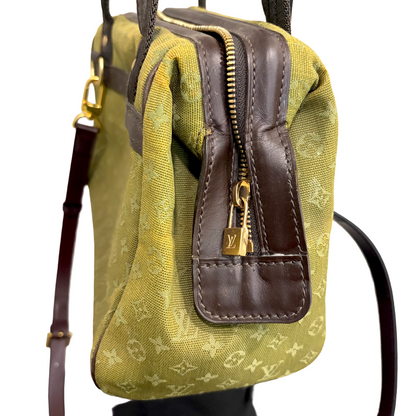 8847 LOUIS VUITTON Green MiniLin Josephine