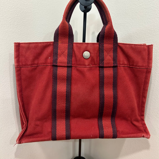 1077 HERMÈS PM Tote Red