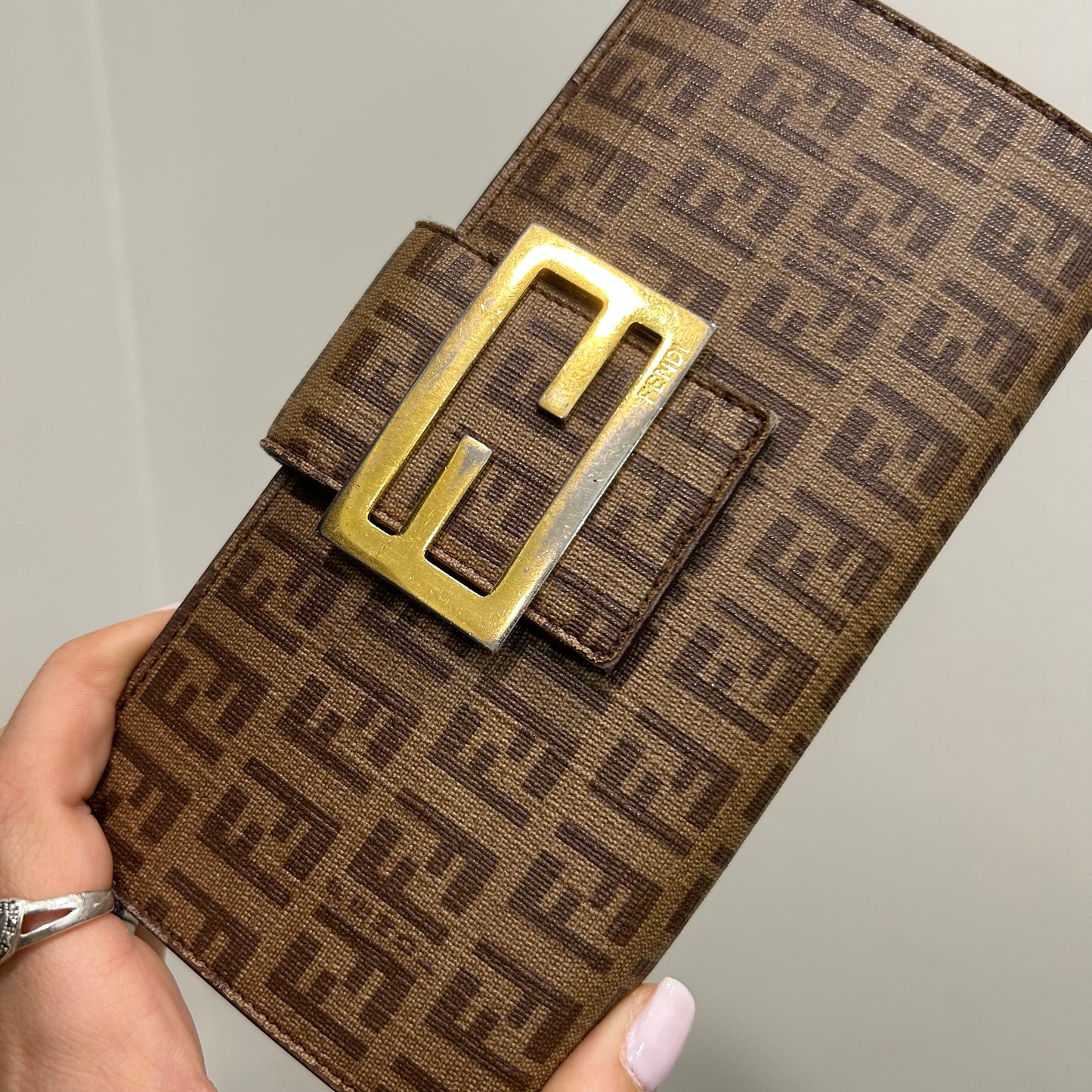 SOLD! Fendi Long Wallet