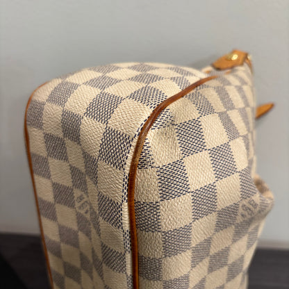 #3203 LOUIS VUITTON Damier Azur Siracusa PM
