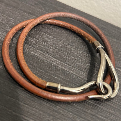 1032 HERMÈS Double Hook Wrap Bracelet MSRP $435