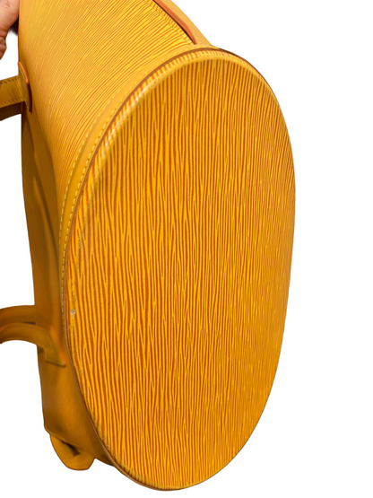 #8212 LOUIS VUITTON Yellow Epi Saint Jacques GM