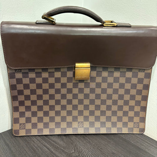 #338 LOUIS VUITTON Damier Altona PM Briefcase