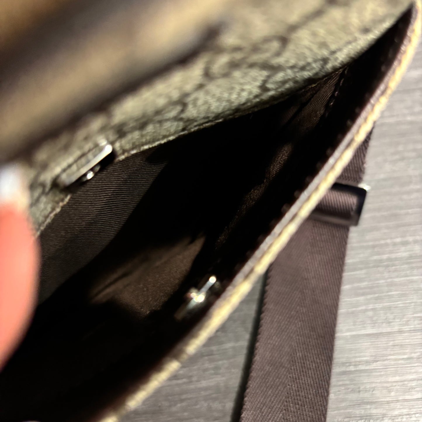 1110 GUCCI Brown Crossbody