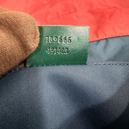 #9110 GUCCI Vintage Synthetic Laptop Satchel