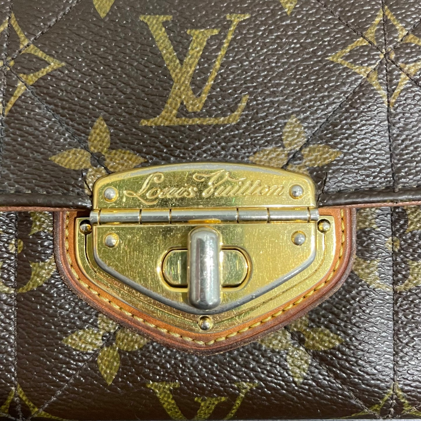 SOLD! Louis Vuitton Etoile GM Quilted Monogram Wallet & Storage Box