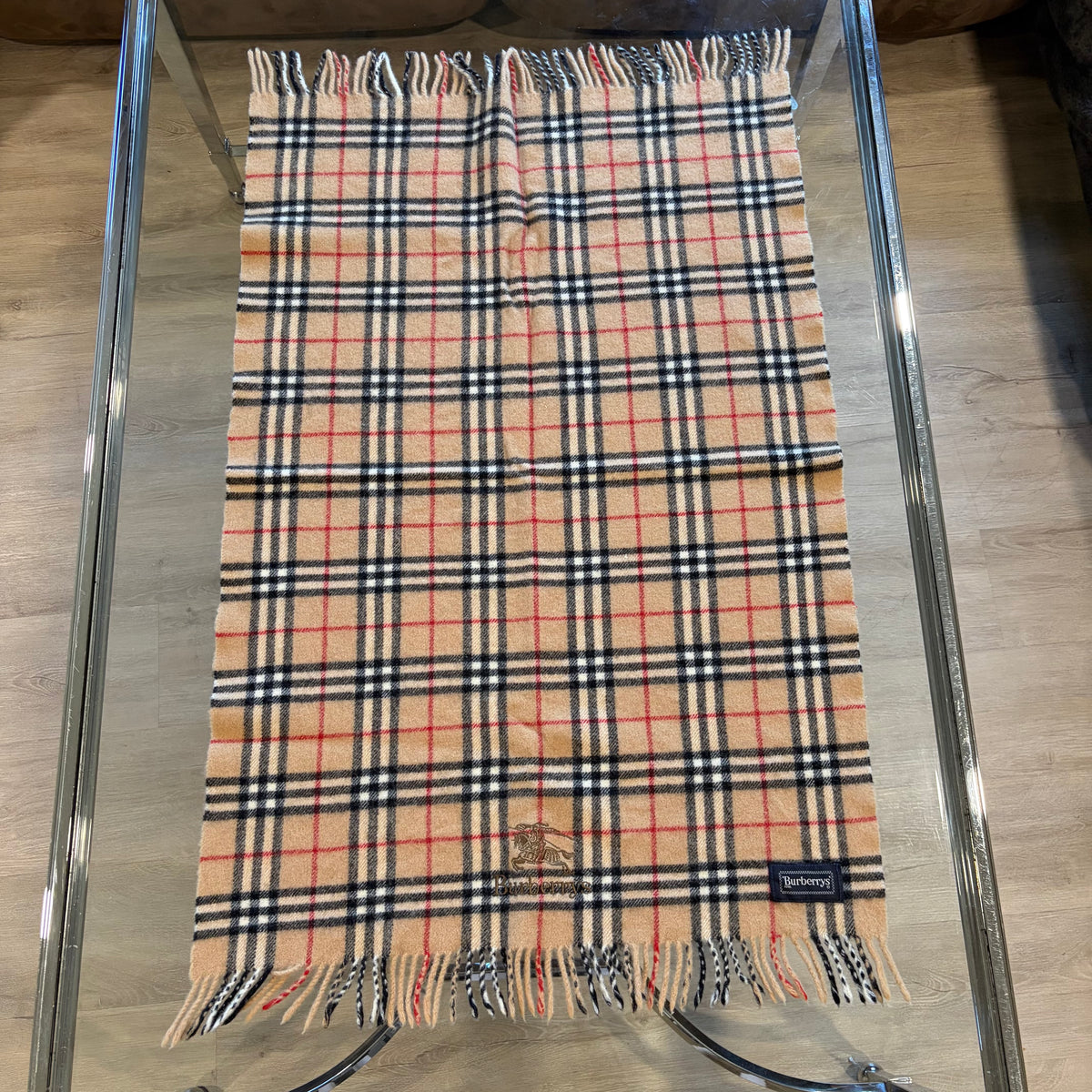 BURBERRY Vintage Throw Blanket(Oct 31)