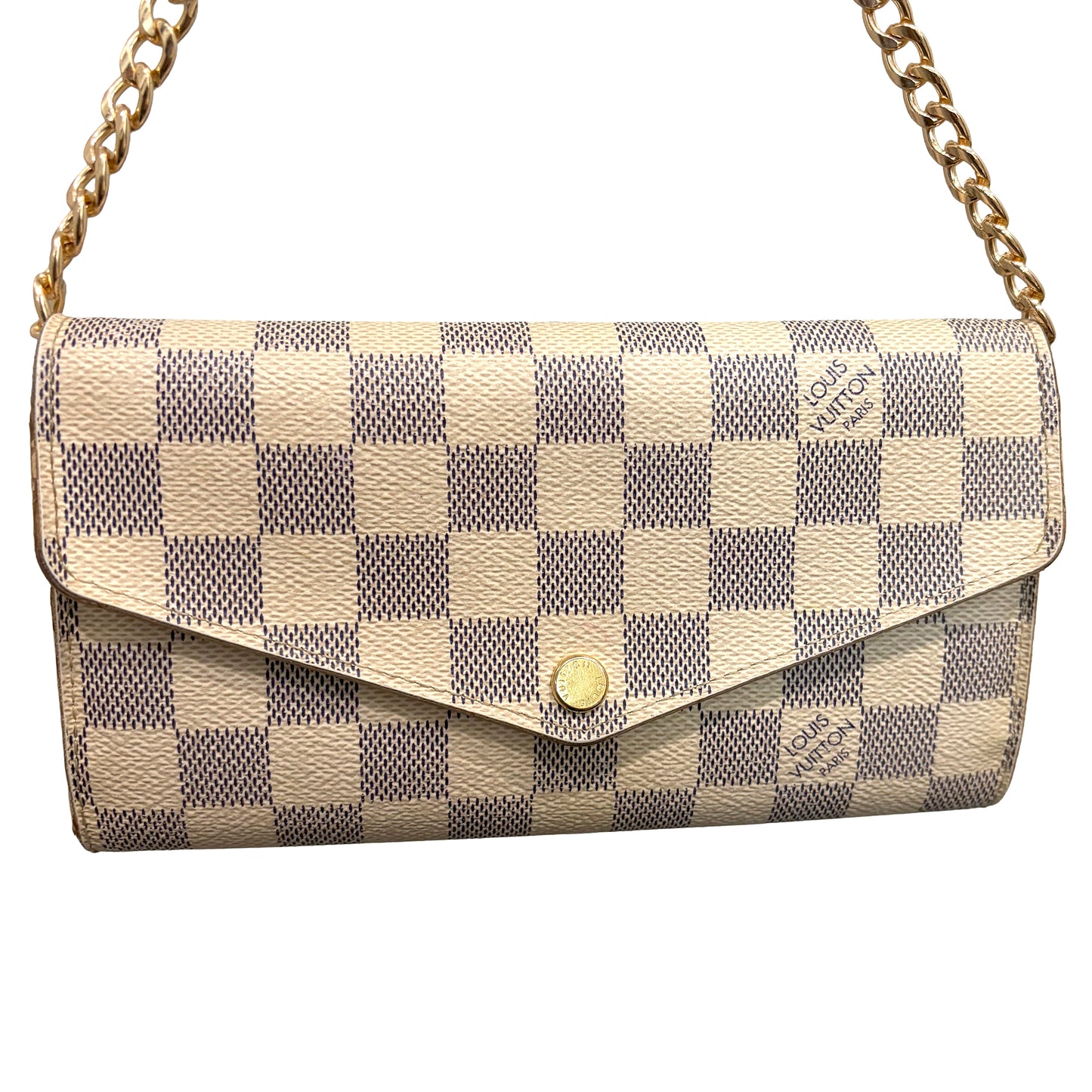 BF-02 LOUIS VUITTON Damier Azur Wallet