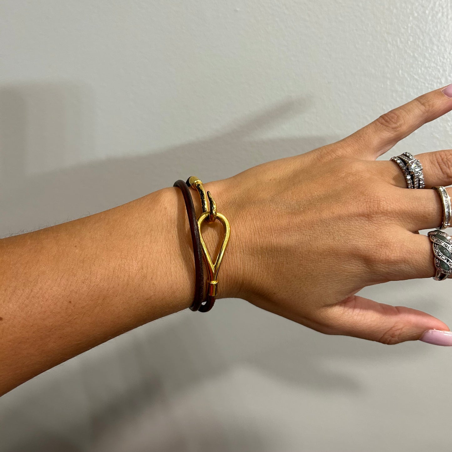 1024 HERMÈS Double Hook Wrap Bracelet MSRP $435