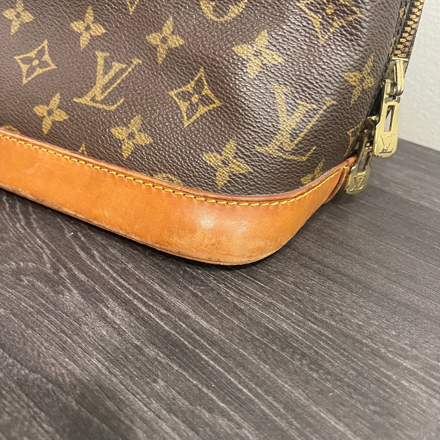 SOLD! Louis Vuitton Monogram Alma with Lock & Key