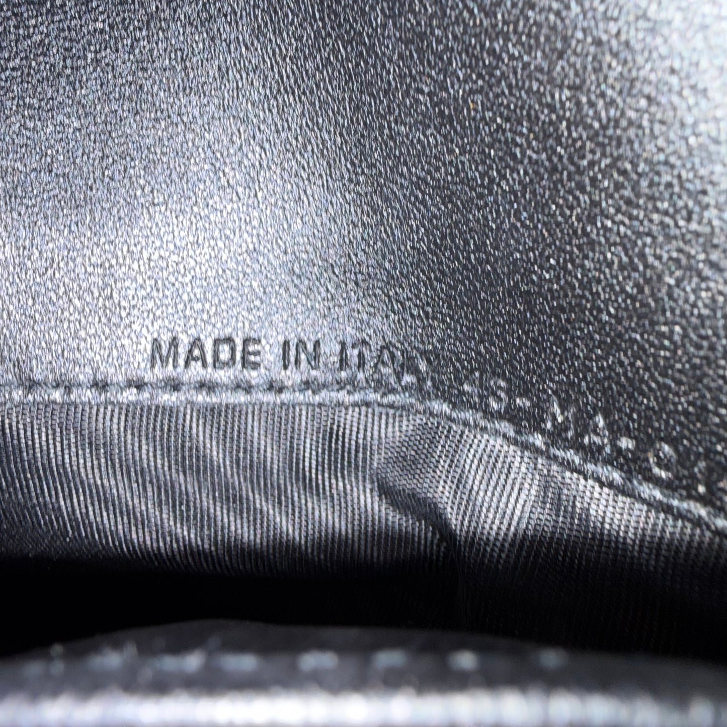 8903 DIOR Black Saddle Long Wallet with Chain MSRP $1,750