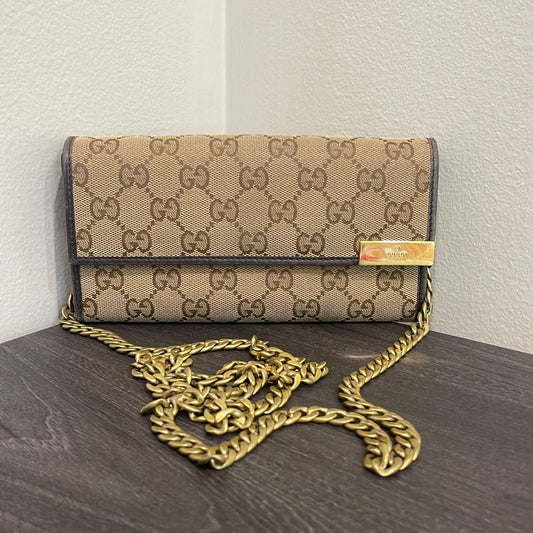 SOLD! Gucci GG Wallet on Chain