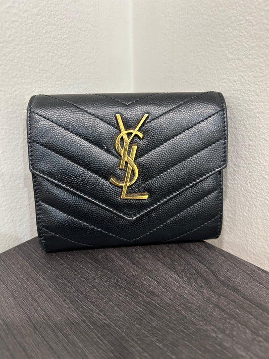 BUY NOW (50% Off for Subscribers) Yves Saint Laurent YSL Caviar Wallet