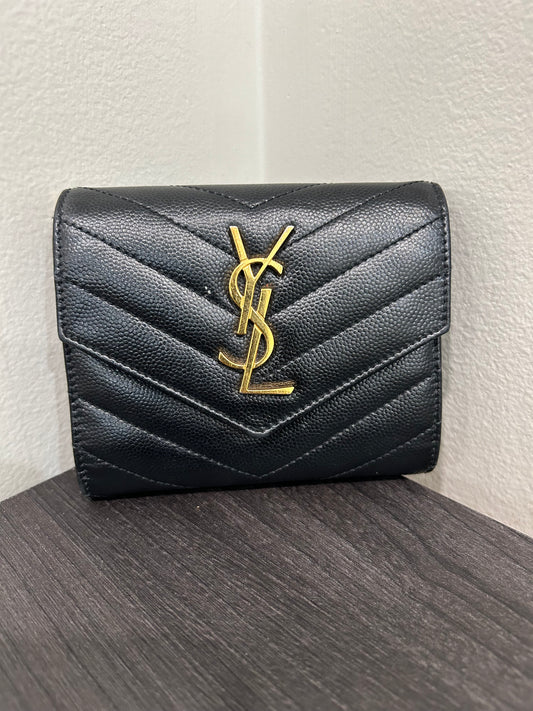 SOLD! Yves Saint Laurent YSL Caviar Wallet