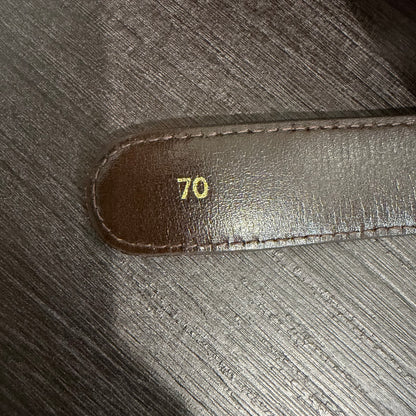 #3232 GUCCI GG Suede Brown Belt