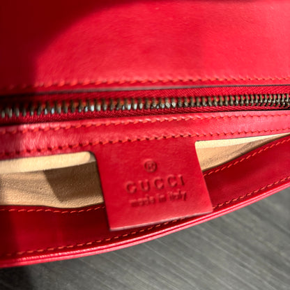 8866 GUCCI Red Small Marmont MSRP $2600