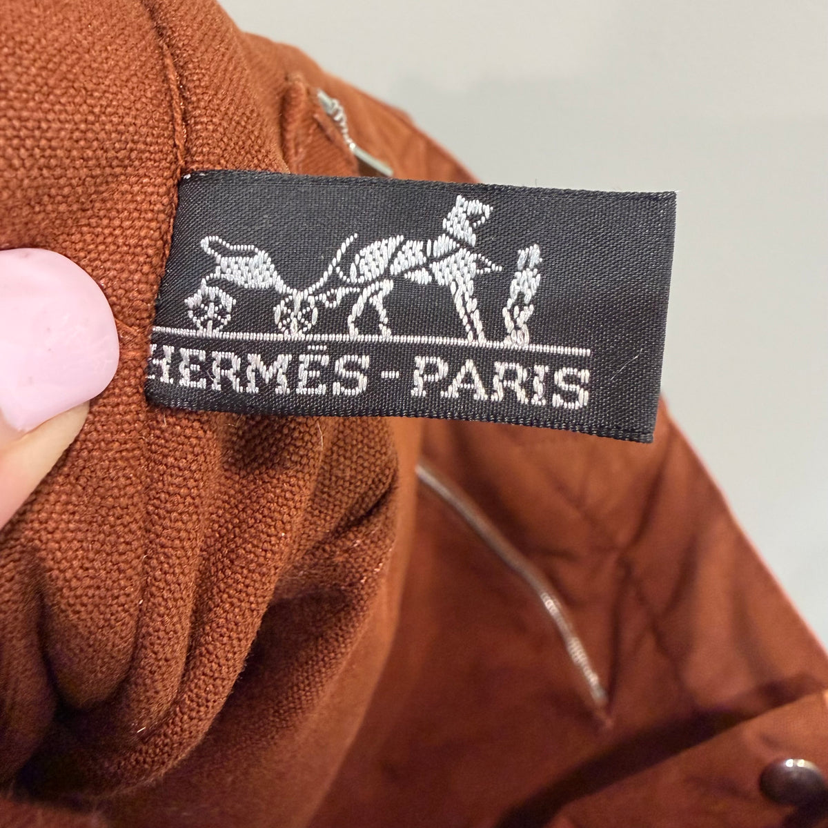 #103 HERMES Brown Tote