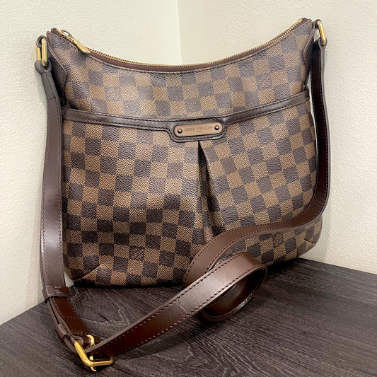 SOLD! Louis Vuitton Damier Ebene Bloomsbury Crossbody