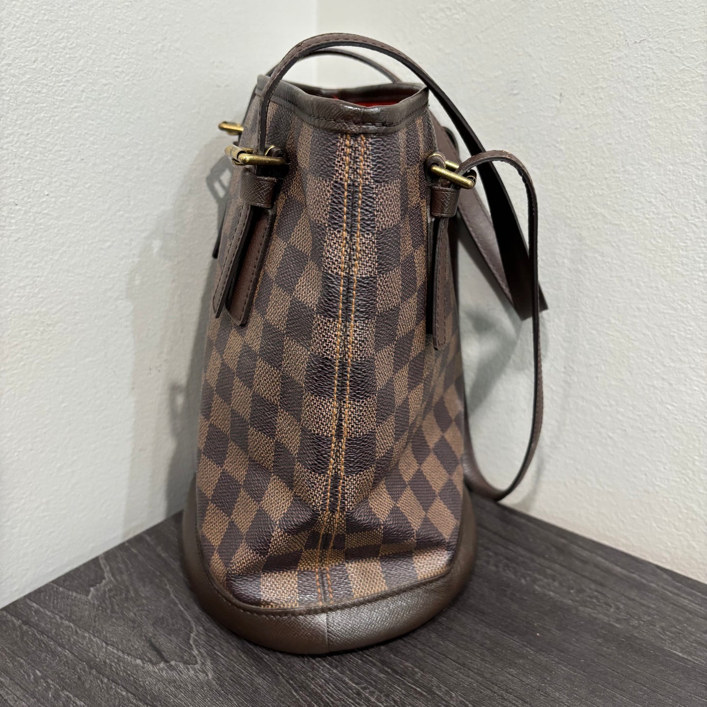 CLEARANCE #340 LOUIS VUITTON Damier Bucket PM