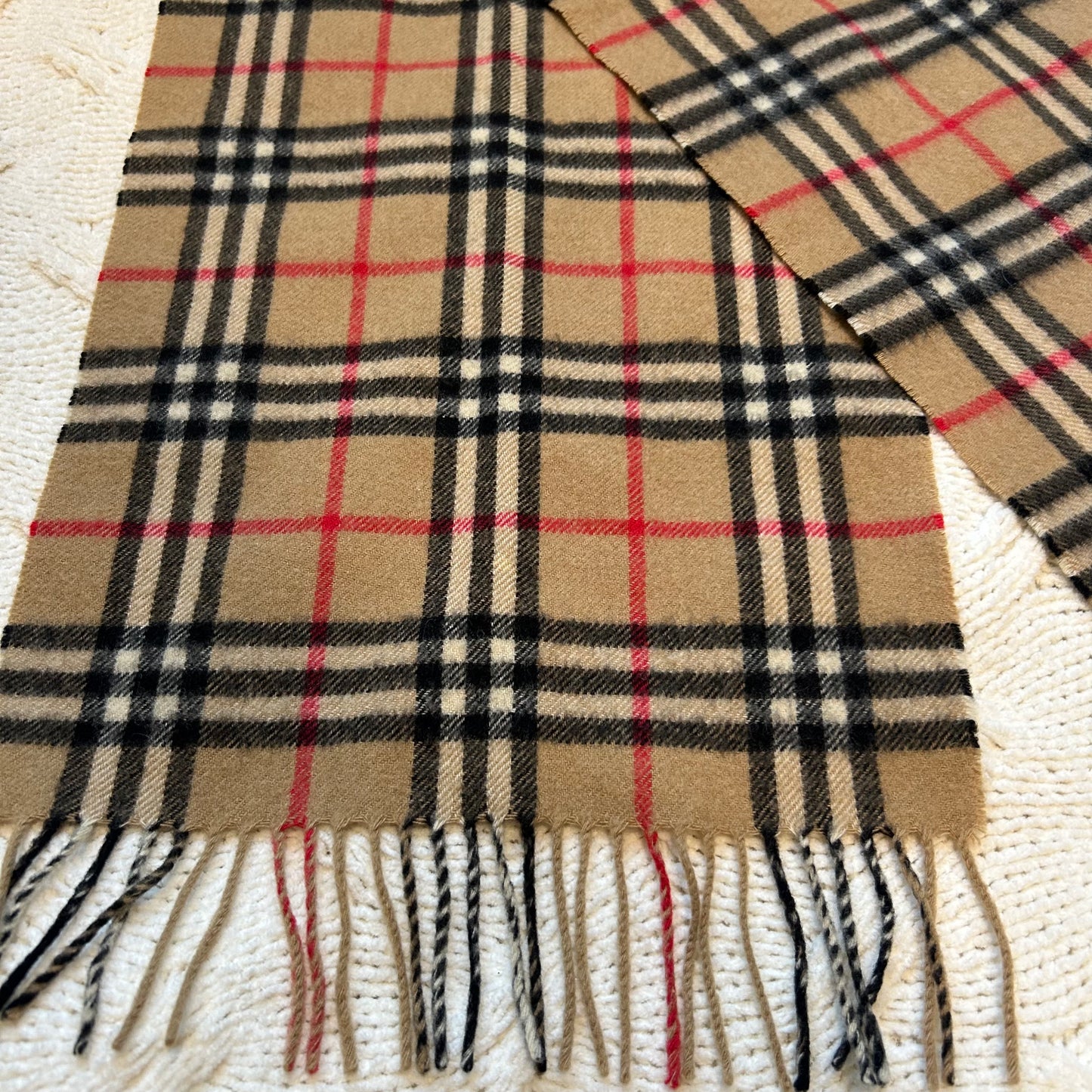 SOLD! Burberry Cashmere Scarf