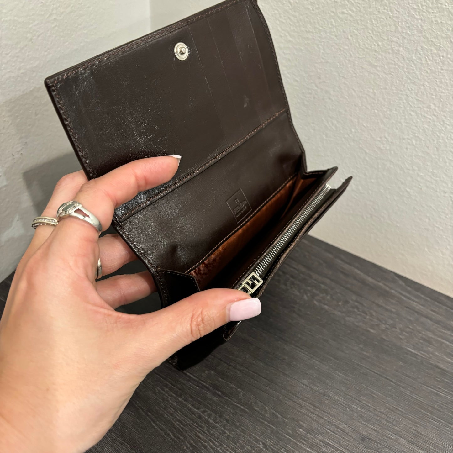 CLEARANCE #213 FENDI Zucca Wallet