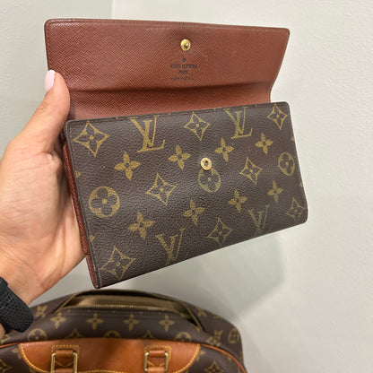 SOLD! Louis Vuitton Monogram Deauville & Wallet