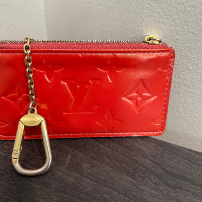 SOLD! Louis Vuitton Vernis Coin Case