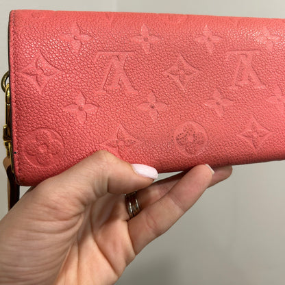 SOLD! Louis Vuitton Empreinte Wallet w/ Strap