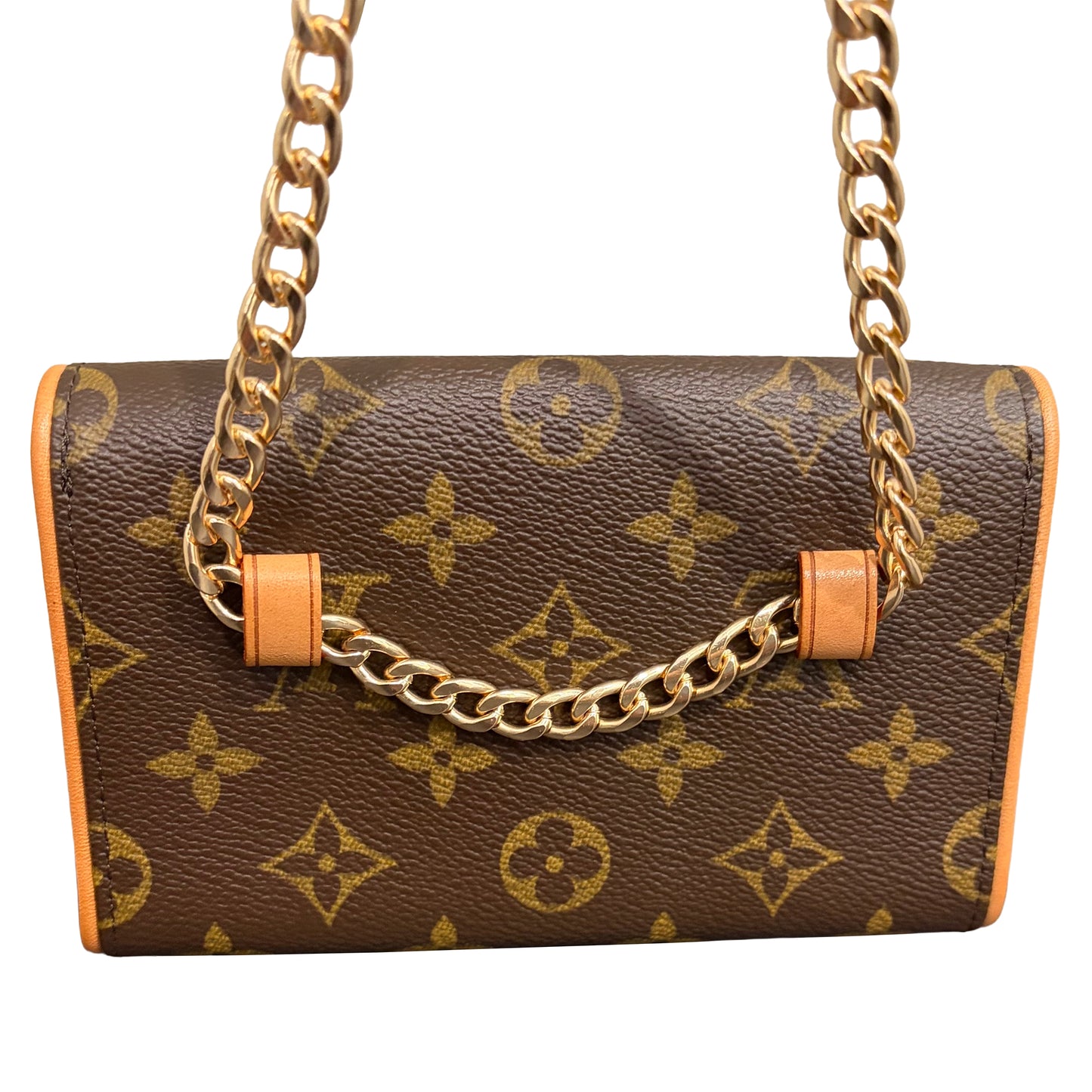 #8246 LOUIS VUITTON Monogram Florentine with Removable Chain