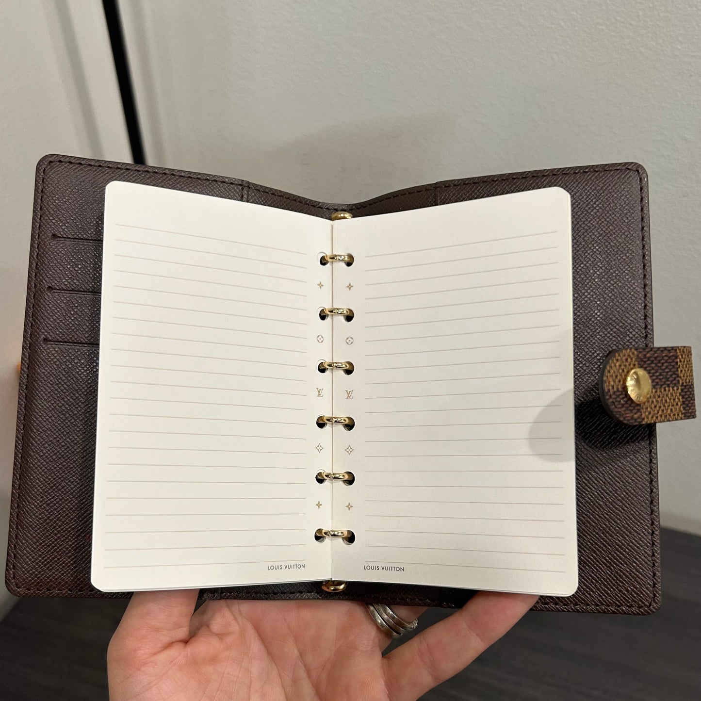1009 LOUIS VUITTON Damier Agenda PM (TOP PICK!)