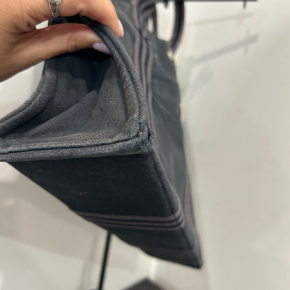 1016 HERMÈS Toile Fourre-Tout MM Tote Grey
