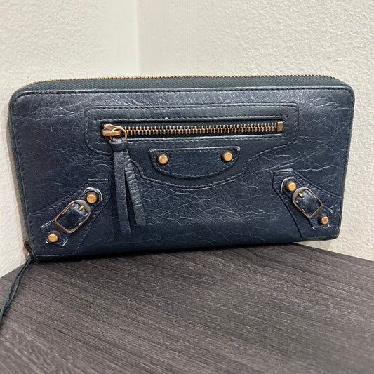 SOLD! Balenciaga City Zip Wallet