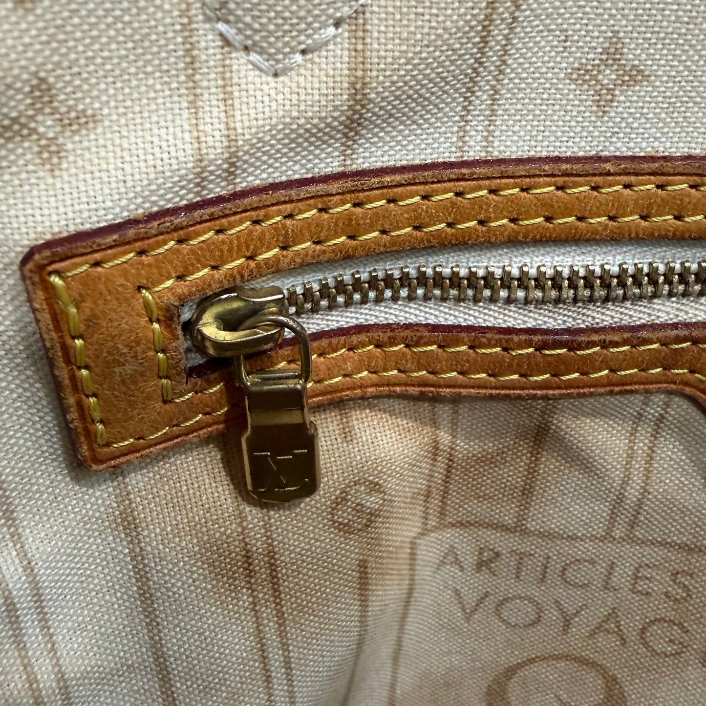 BF-11 LOUIS VUITTON Damier Azur Neverfull MM