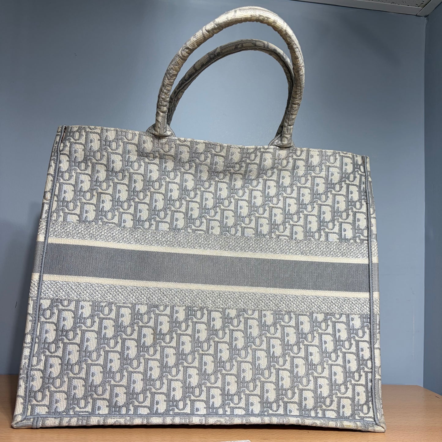#1177 CHRISTIAN DIOR LARGE BOOK TOTE
