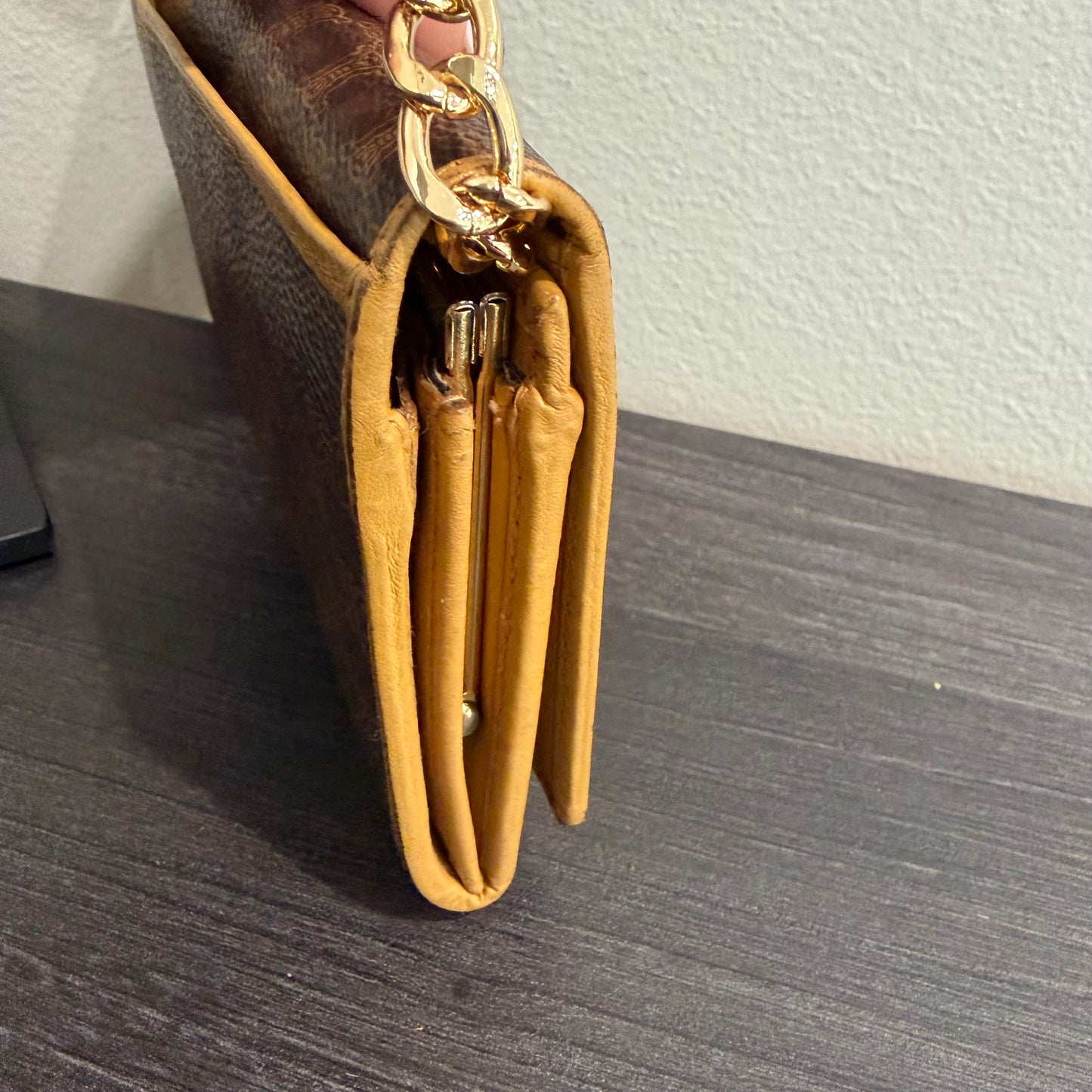 #1706 CELINE Macadam Long Wallet