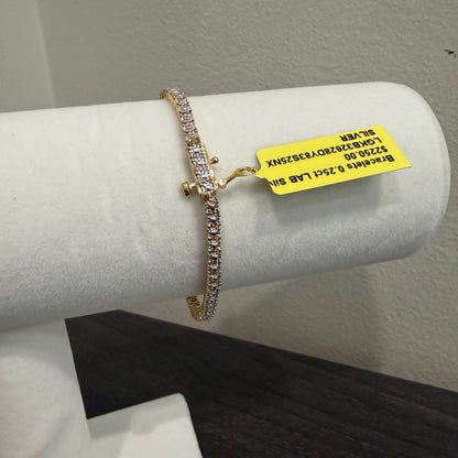 #1105 0.25ct Diamond Tennis Bracelet