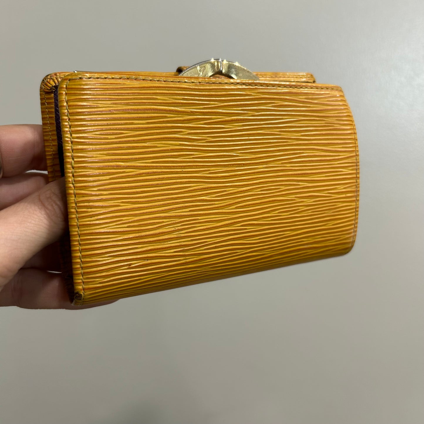 SOLD! Louis Vuitton Epi Wallet