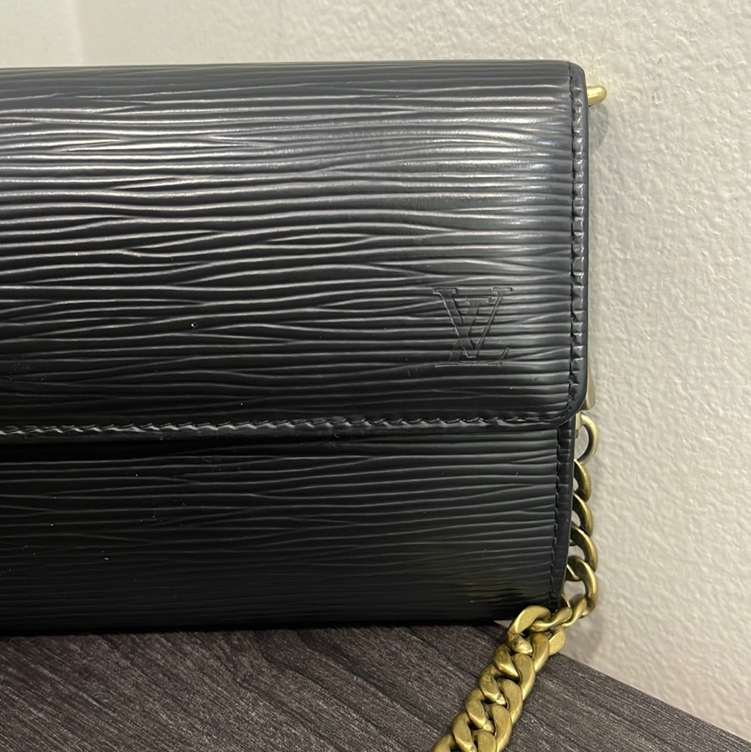 SOLD! Louis Vuitton Epi Wallet on Chain