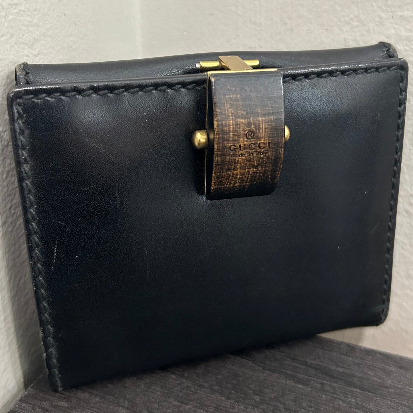 #192 GUCCI Leather Wallet