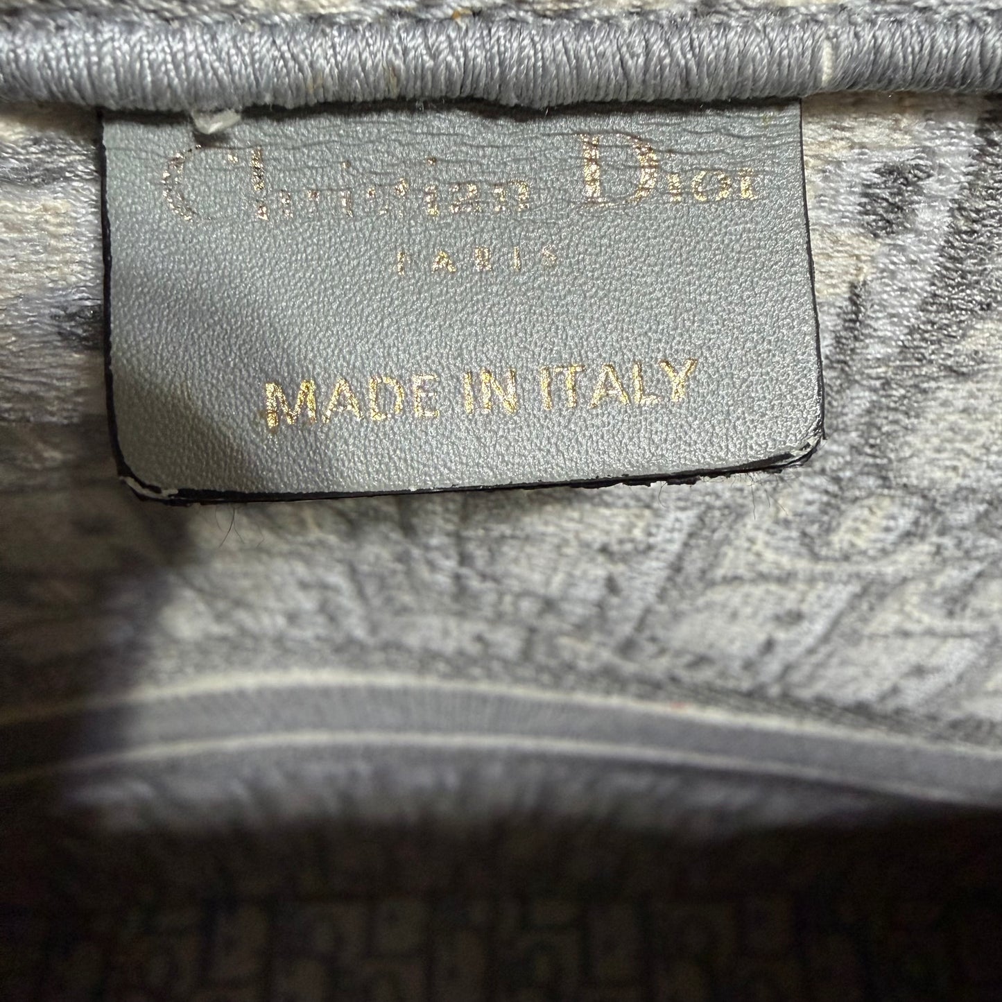 #1177 CHRISTIAN DIOR LARGE BOOK TOTE