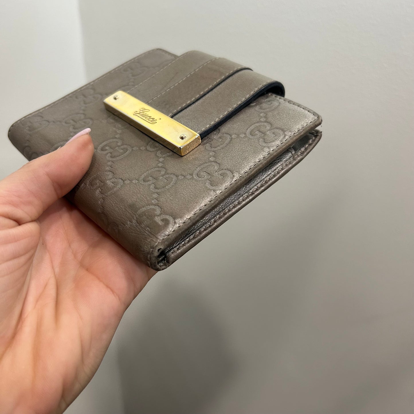 #201 GUCCI Guccissima Wallet