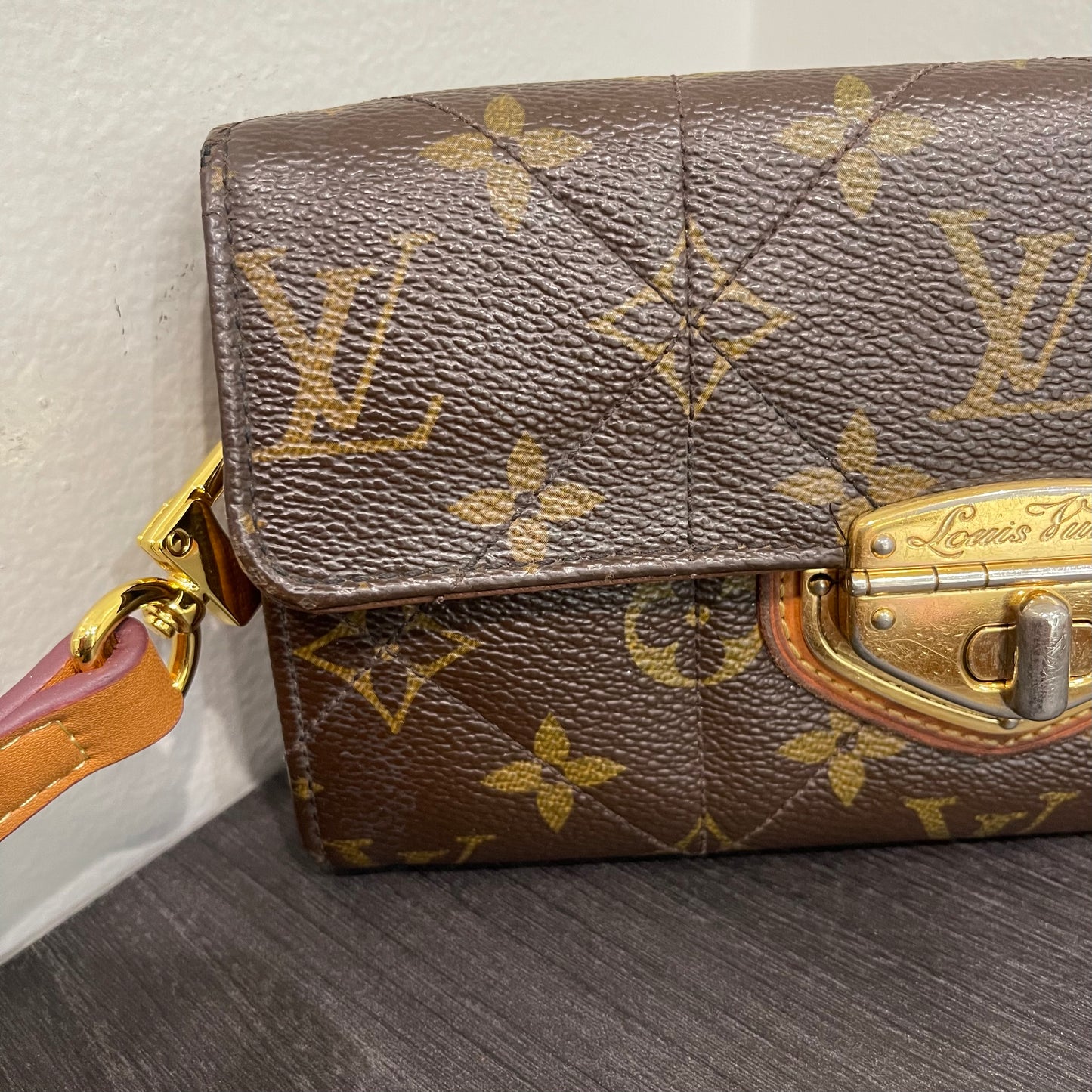 SOLD! Louis Vuitton Etoile GM Quilted Monogram Wallet & Storage Box