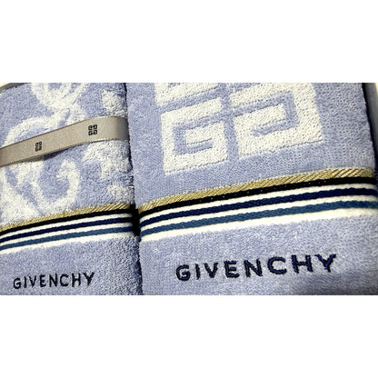 #1467 GIVENCHY Set of 2 100% Cotton Bath Hand Towels