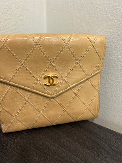 SOLD! CHANEL Beige Wallet