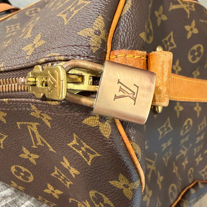 #1114 LOUIS VUITTON Monogram Keepall 60 Bandouliere