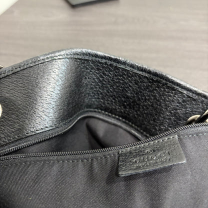 #8256 GUCCI Black GG Canvas Eclipse Tote