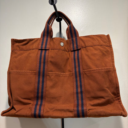 #103 HERMES Brown Tote