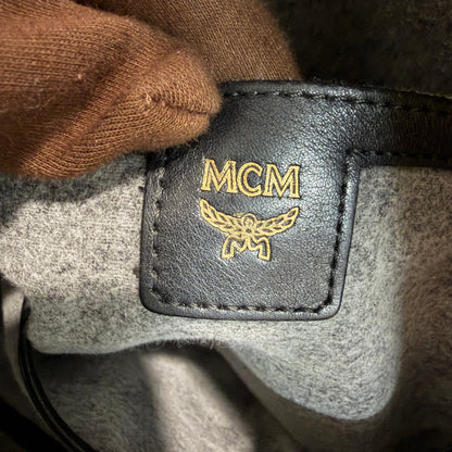 #9111 MCM Red Hermosa Backpack MSRP $1280